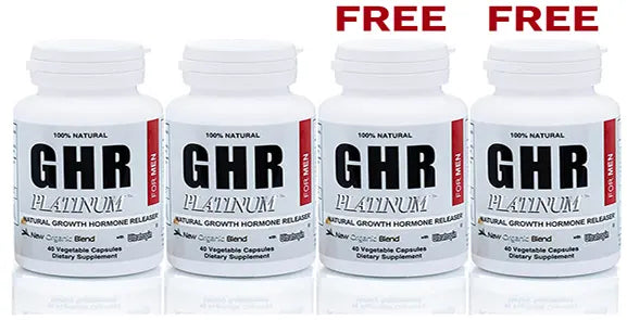 MEN'S GHR PLATINUM: Buy 2 Bottles & Get 2 Bottles FREE!