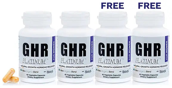 WOMEN'S GHR PLATINUM: Buy 2 Bottles & Get 2 Bottles FREE!