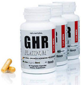 Men's GHR Platinum Buy 2 Bottles Get 1 Bottle Free.