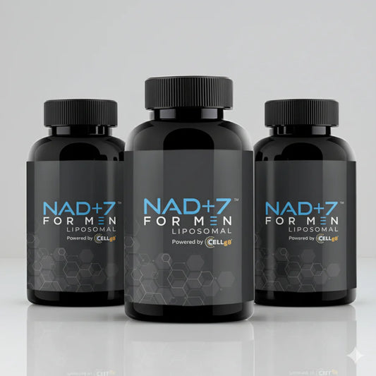NAD7— Liposomal NAD+ Supplement for Men: Buy 2 Get 1 Bottle Free