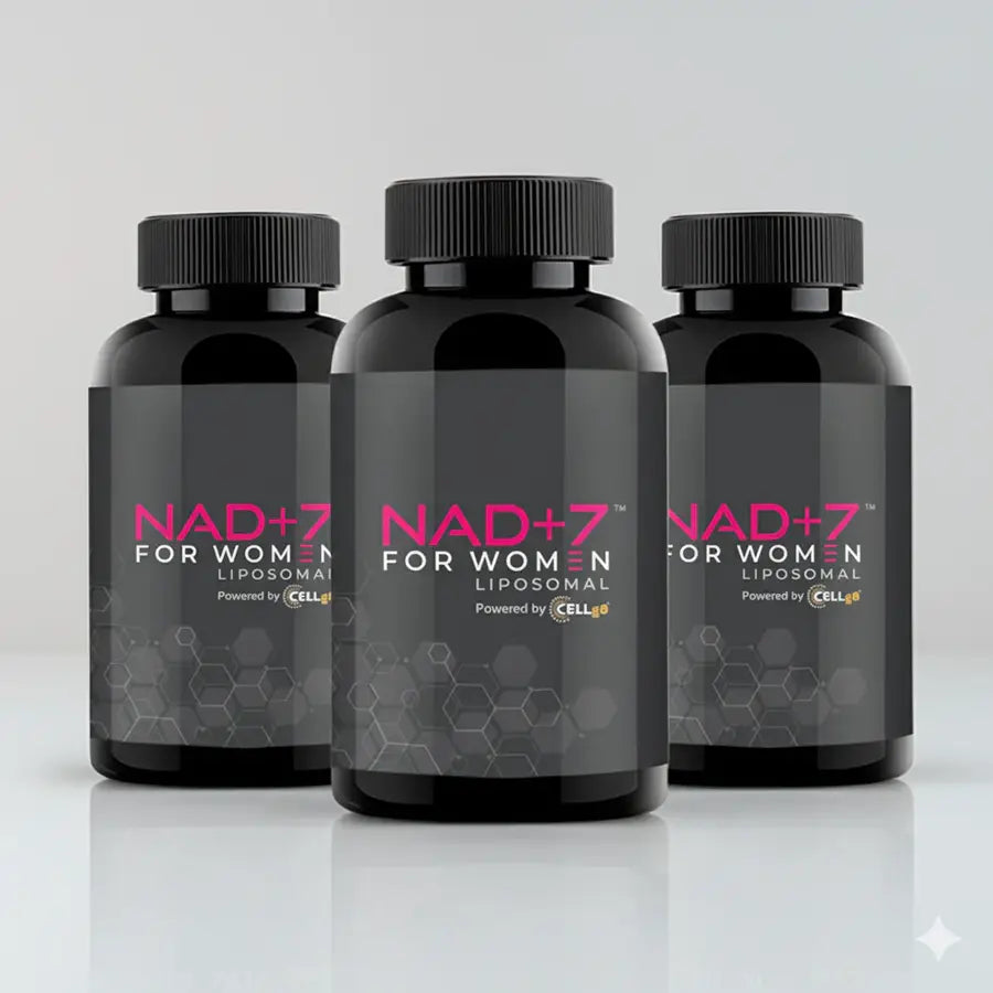 NAD7— Liposomal NAD+ Booster For Her: Buy 2 Bottles Get 1 Bottle Free