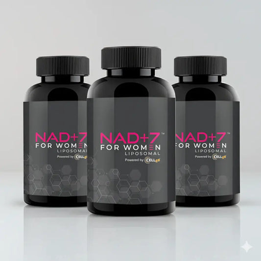 NAD7— Liposomal NAD+ Booster For Her: Buy 2 Bottles Get 1 Bottle Free