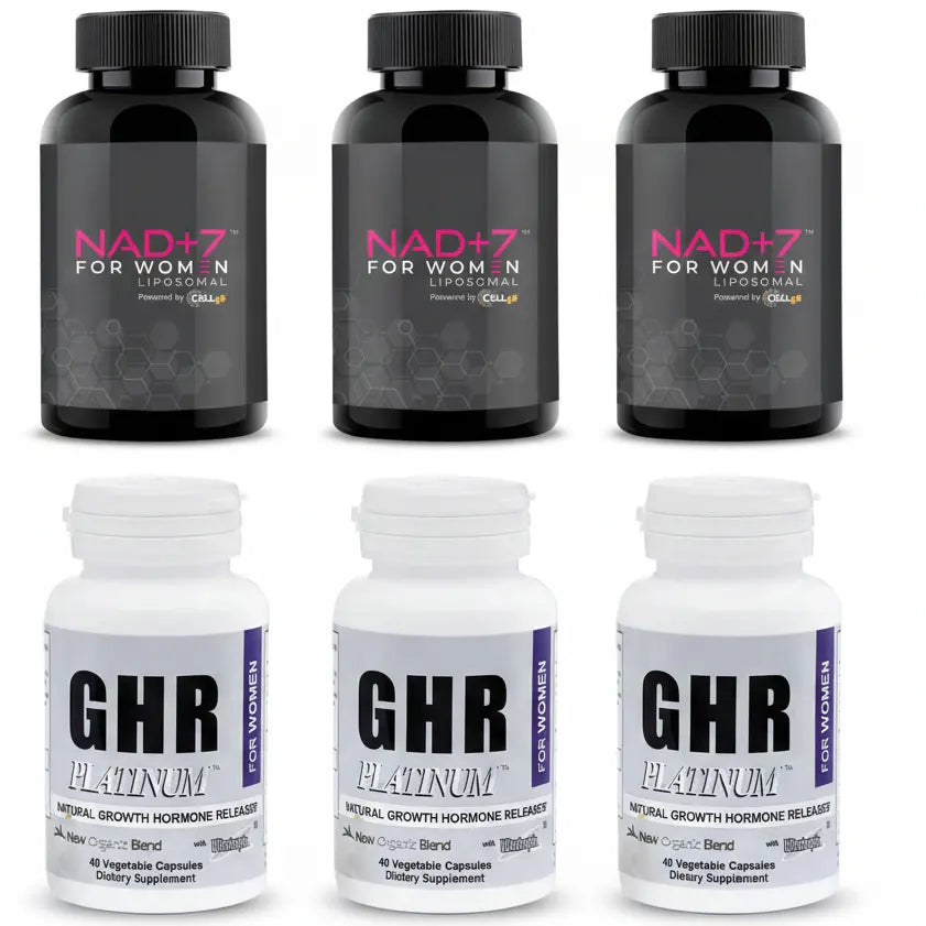 Women's GHR + NAD+7 System: 90-Day Transformation Bundle